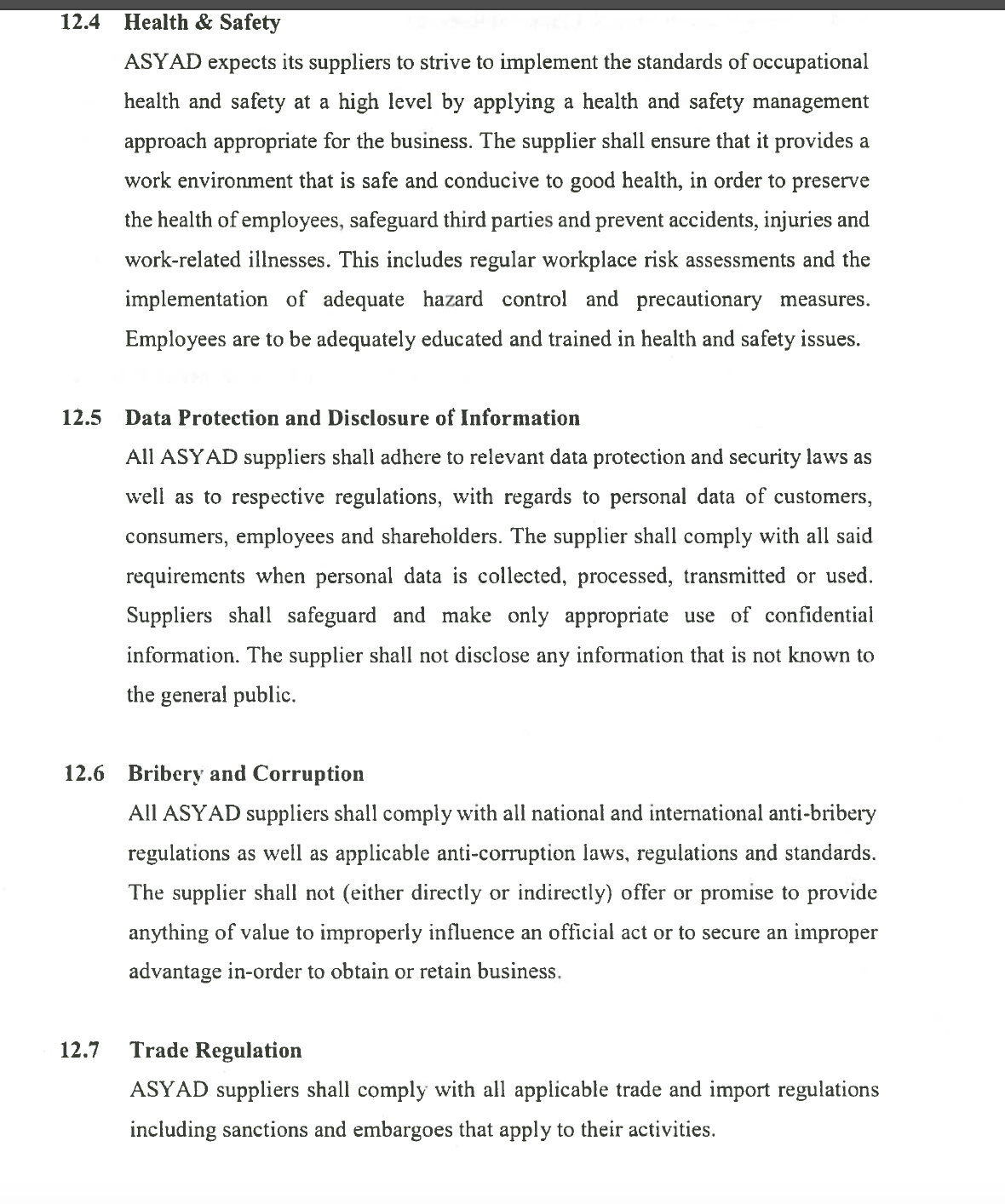 Asyad terms and condition sheet 2